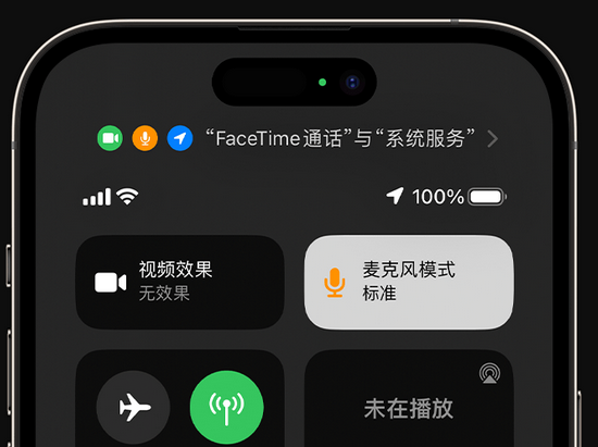 沂源苹果授权维修网点分享iPhone在通话时让你的声音更清晰 