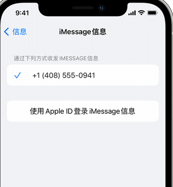 沂源apple维修iPhone上无法正常发送iMessage信息