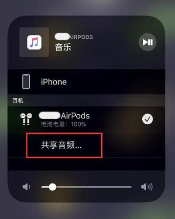 沂源苹果14音频维修点分享iPhone14音频共享设置方法 