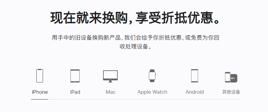 沂源苹果手机维修分享iPhone以旧换新的去处 