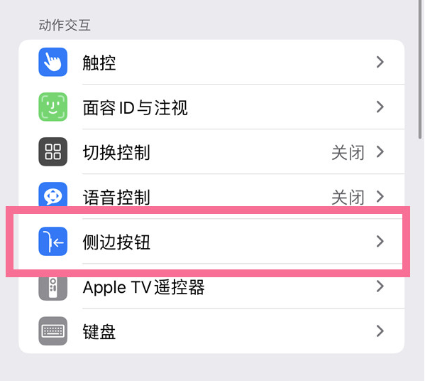 沂源苹果14维修店分享iPhone14 Plus侧键双击下载功能关闭方法 